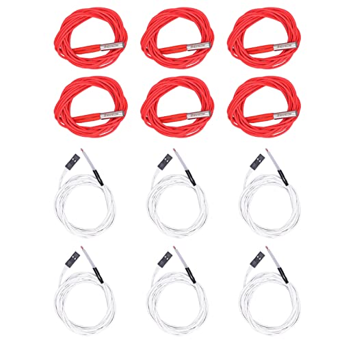 3D-Drucker Hot-End-Kit Therm istor Drähte Heizstangen Hoch temperatur isolierte Edelstahl-Patronen heizung kompatibel mit Ender 3 Ender 3X Ender 3 Pro 6 Stück 3D-Drucker Hot-End-Kit Therm istor Drähte Heizstangen Hoch temperatur isolierte Edelstahl-Patronen heizung kompatibel mit Ender 3 Ender 3X Ender 3 Pro 6 Stück von Starrypxl