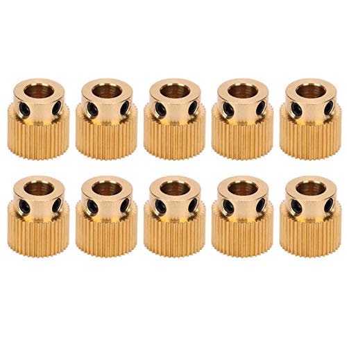 40 Zahnmedellantriebsgetriebe Haltbares Extrusionsgetriebe für 3D -Drucker -Extruder -Kompatibel mit Ender 3 CR10 Serie 10pcs Pack 40 Zahnmedellantriebsgetriebe Haltbares Extrusionsgetriebe für 3D -Drucker -Extruder -Kompatibel mit Ender 3 CR10 Serie 10pcs Pack von Starrypxl
