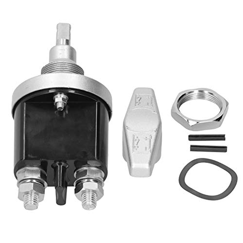 Batterie -Isolator -Trennschalter Hochstrom 1500A 48 -V -Stromausschnittschalter für Meeresboot -RV -Auto -Motorrad aus ABS -Aluminiumlegierung Kompaktgröße 82x67mmmm von Starrypxl