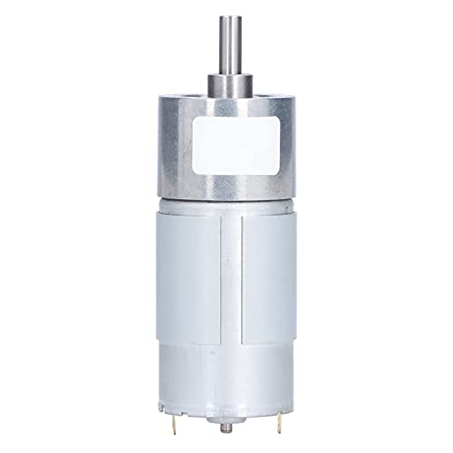 DC -Getriebemotor Vorwärts -Vorwärtsreverse Variable Drehzahl mini Elektrischer Reduziermotor Hochleistungsdauere Zinklegierung Kupfermagnetkonstruktion für Industrieantriebsgeräte (DC12V 6RMP) von Starrypxl