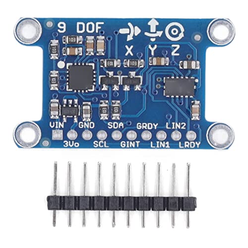 Digitales Gyroskop-Sensor modul 9 Achsen Gyroskop kompass Magnetfeld Winkel geschwindigkeit beschleunigung modul für Robotik-Drohnen ABS 3 5V Netzteil Digitales Gyroskop-Sensor modul 9 Achsen Gyroskop kompass Magnetfeld Winkel geschwindigkeit beschleunigung modul für Robotik-Drohnen ABS 3 5V Netzteil von Starrypxl