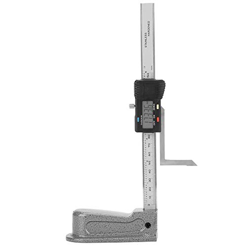 Digitalhöhe Präzisionstiefe Messwerkzeug Edelstahl Basis Holzarbeiten Sägeklingen Einstellung 0 150 mm Range Engineering Kunststoff Kunststoff von Starrypxl