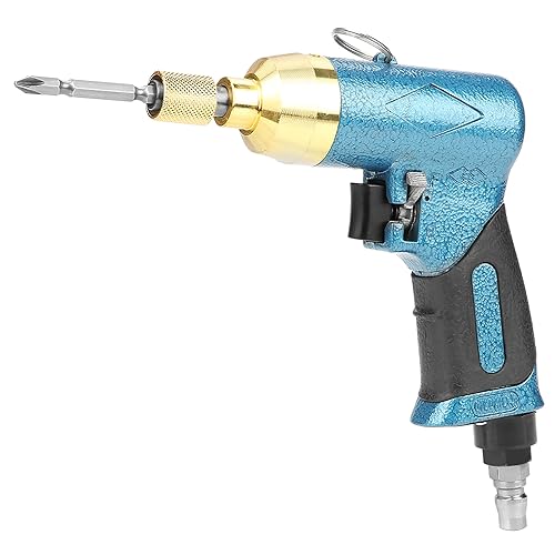 Industrielles Luft gerades pneumatisches Schrauben zieher stück 5H 9000 U/min Hochgeschwindigkeits-1/4 Zoll-Chuck selbst verriegelt CW CCW einstellbar für die mechanische von Starrypxl