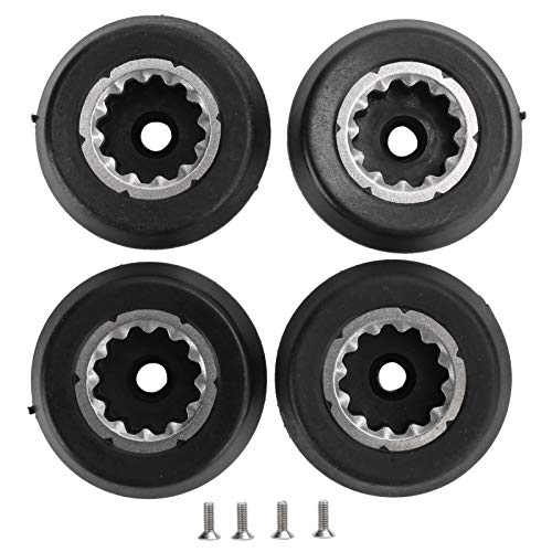 Juicer Mixer Basisgetriebe Teile Kunststoff aus Edelstahl Langable Mixerzubehör für RX 1700W Lebensmittelmixer 4 -Pack mit Schrauben von Starrypxl