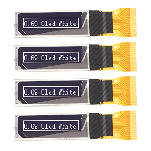 LCD -Anzeigemodul 4PCS Digitales Board 0.69in 96x16 SPI IIC -Schnittstelle 14 Pin Zubehör Set Kit Clear Bright Screen Flexible DIY -Elektronikprojekte LCD -Anzeigemodul 4PCS Digitales Board 0.69in 96x16 SPI IIC -Schnittstelle 14 Pin Zubehör Set Kit Clear Bright Screen Flexible DIY -Elektronikprojekte von Starrypxl