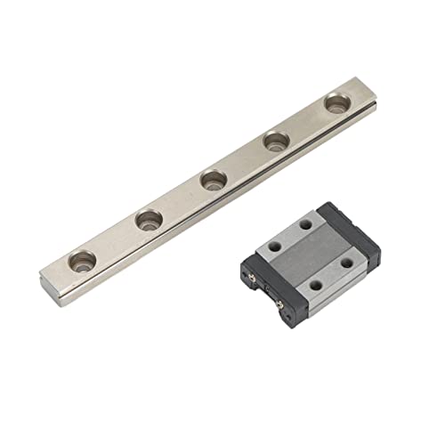 MTN9 Mini Linear Rail Guide CNC 3D -Drucker Teil Präzisions -Schiebetuide Kompaktdesign für hohe bis Genauigkeit Anwendungen (100mm) von Starrypxl