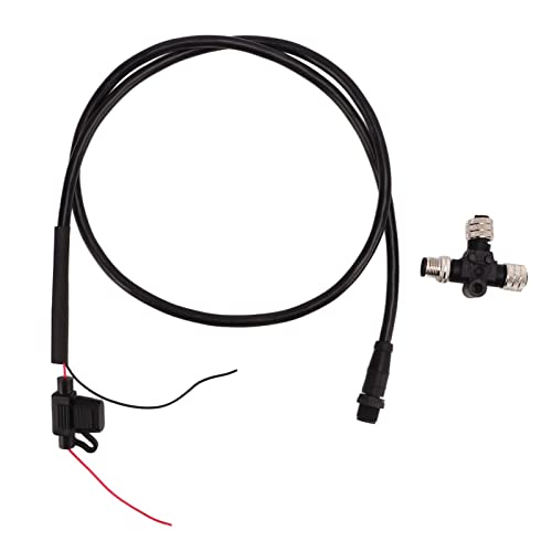 NMEA 2000 Backbone -Kabel -T -Shinte -Stecker 3A Sicherung 5Pin M12 Thread 1m lang IP67 für Marine Navigation Networks von Starrypxl