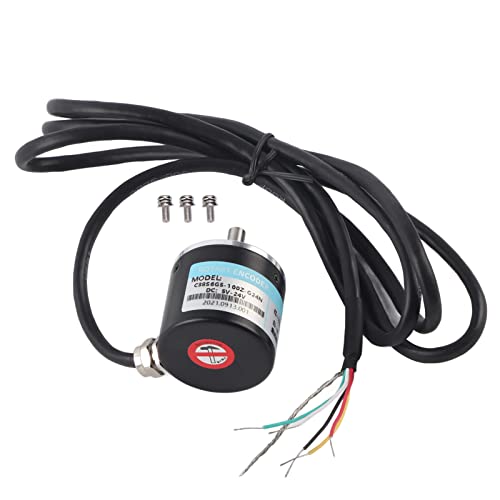 Photoelektrischer Encoder ABZ 3 Phase DC5 bis 24 V Solid Shaft Office Automation Engineering 100Z (100Z) von Starrypxl