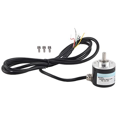 Photoelektrischer Encoder ABZ 3 Phase DC5 bis 24 V Solid Shaft Office Automation Engineering 100Z (500Z) von Starrypxl
