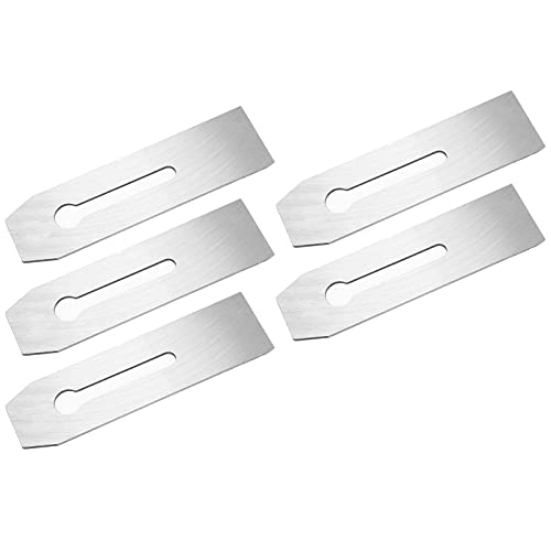 Planer Blade 51 mm Wärmebehandlung Verschleiß mit hoher Kohlenstoffstock -Stahl -Werkzeug Holzbearbeitung haltbar 5 Stcs von Starrypxl