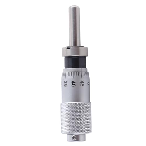 Präzisionsmikrometer Flachkugel Kopf 0 13mm Messwerkzeug für Feinabstimmungsinstrumente LCD -Display -Produktionslaufmaschine Silber Metall (Ball headband nut) von Starrypxl