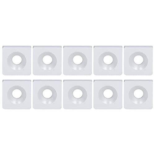 Profil -Endkappen Aluminiumlegierung Einzellochabdeckungsplatte Schwarz für industrielle CNC -Geräte 10pcs (-1012210205011) von Starrypxl