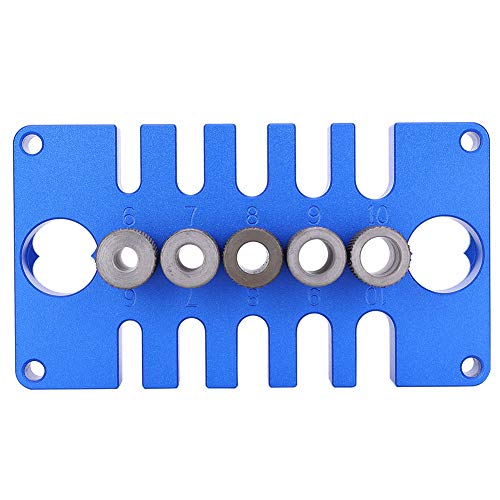Punch -Positionierer Dübel JIG -Bohrführer Block 3 in 1 Holzbearbeitungswerkzeug mit präziser Positionierung für DIY -Möbel, die blaue Aluminiumlegierung 125 mm x 70 mm x 30 mm Punch -Positionierer Dübel JIG -Bohrführer Block 3 in 1 Holzbearbeitungswerkzeug mit präziser Positionierung für DIY -Möbel, die blaue Aluminiumlegierung 125 mm x 70 mm x 30 mm von Starrypxl