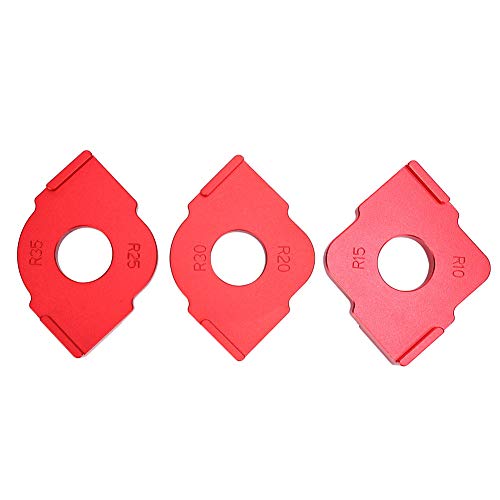 Router Vorlage Jig Radius Holzbearbeitung Halbfilet Schneller Locator Messung Werkzeug Hochhärte Aluminiumlegierung präzise Skala für Holzbearbeitungsprojekte Red 3 Pack Router Vorlage Jig Radius Holzbearbeitung Halbfilet Schneller Locator Messung Werkzeug Hochhärte Aluminiumlegierung präzise Skala für Holzbearbeitungsprojekte Red 3 Pack von Starrypxl
