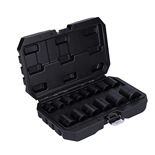 STARRYPXL 14PCS 1/2in Sachverfolgung Sockel -Set DR Metrik CRMO Stahlstahl -Automobilreparaturwerkzeuge Langlebige vielseitige vielseitige Mechanik STARRYPXL 14PCS 1/2in Sachverfolgung Sockel -Set DR Metrik CRMO Stahlstahl -Automobilreparaturwerkzeuge Langlebige vielseitige vielseitige Mechanik von Starrypxl