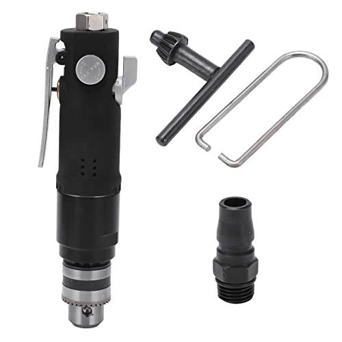 STARRYPXL 3 8in Air Drill 3 Kiefer Chuck Variable Geschwindigkeit Gerade Griff CW CCW Pneumatische US -Stil ideal für Präzisionsbohraufgaben (Japanese Style) von Starrypxl