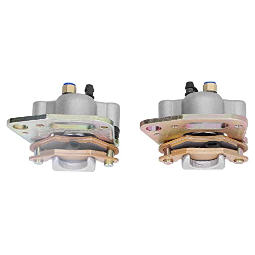 STARRYPXL ATV Vorderbremsbremssattel Montagepaar Polaris Sportsman 500 Pads enthalten haltbarer Leistung außerhalb der Straße. von Starrypxl