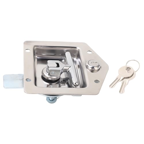 STARRYPXL BUSH MOUNT MOUNTSCHULD T -Form Griff Latch 2 Tasten sichern Auto -Türschrank lebiger Design Vielseitiger Gebrauch von Starrypxl