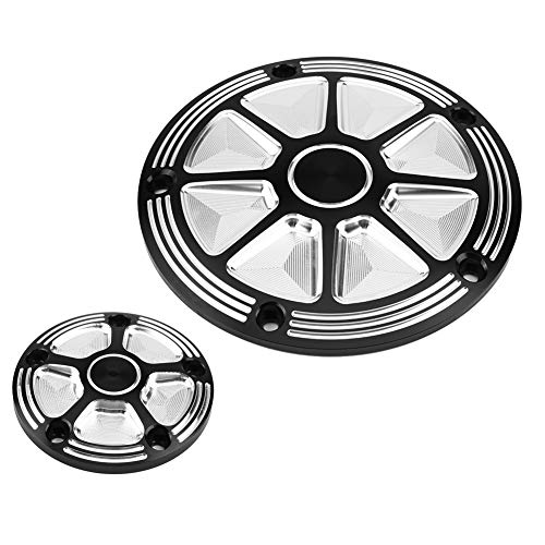 STARRYPXL CNC Aluminium Derby Cover Timing Timing Road King King Softail 2PCS Langable stilvoller Motorradzubehör STARRYPXL CNC Aluminium Derby Cover Timing Timing Road King King Softail 2PCS Langable stilvoller Motorradzubehör von Starrypxl