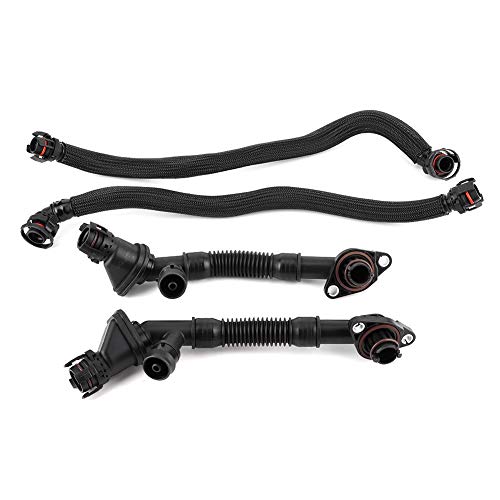 STARRYPXL CRANKCASE VENTIONSPUHRENSCHLUSSCHLUSSHOUSE 11157646086 SEVINAMENT FIT ALPINA 550I 650I 750I X5 X6 Dauerhafte Motorleistungserhöhung von Starrypxl