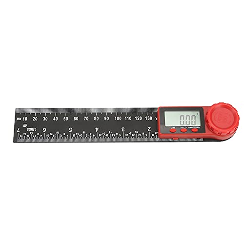 STARRYPXL DIGITAL DIGITAL Neigungsmesser 360 Grad 300 mm Präzisionswinkel -Messwerkzeug Ideale Konstruktion Carpentry Leveling (200mm) von Starrypxl