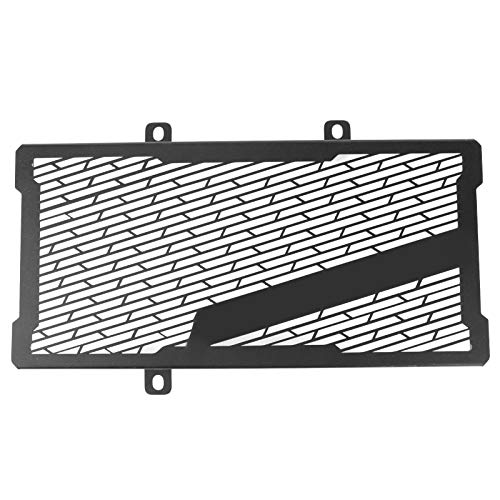 STARRYPXL ER6N 2012 2016 Chromeplate Kühlergrillschutz Grill Cover Protektor Langlebige stilvolle Design ideales Motorradzubehör (Black) von Starrypxl