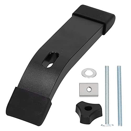 STARRYPXL Hold Down Clamp Set Ttrack Metal M8 Fadenklemm -Jig -Werkzeug -Kit Blau Haltbar einstellbare Holzbearbeitung (Black) von Starrypxl