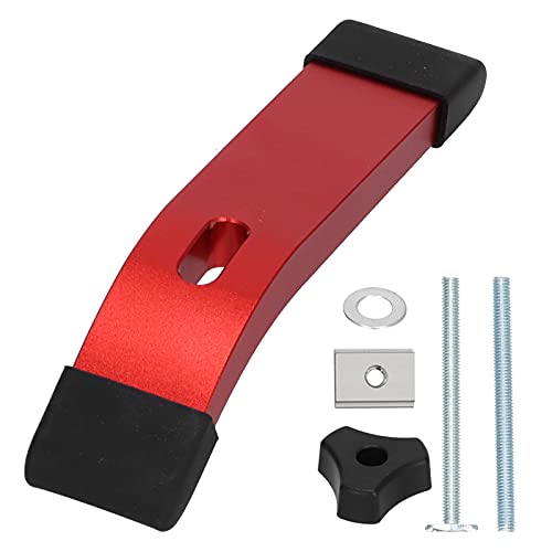 STARRYPXL Hold Down Clamp Set Ttrack Metal M8 Fadenklemm -Jig -Werkzeug -Kit Blau Haltbar einstellbare Holzbearbeitung (Red) von Starrypxl