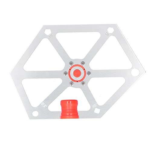 STARRYPXL -Holzbearbeitung Angle Lineal LEX Magnetic Aluminium Legierung Tisch Säge Einstellung Schneidmaschine Gold Langlebiges Präzisionswerkzeug für genaue Messungen und (Silver) von Starrypxl