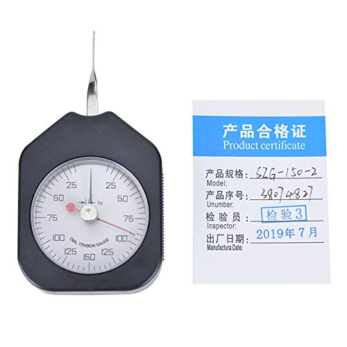 STARRYPXL-Kunststoffzeiger Doppelnadeln Spannung Messgerät SZG-300-2 Analog-Dial-Werkzeug Präzise Messung für industrielle Anwendungen (Szg-150-2) von Starrypxl