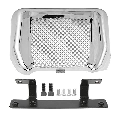 STARRYPXL MOTOCLE OIL COOLSER COUPER GARTEN KIT TOURING FLRTRX FLHR FLHX Schwarzes Haltungsleichter Schutzzubehör Verbessert die Kühlleistung ideale lange Fahrten (Chrome Plated) von Starrypxl