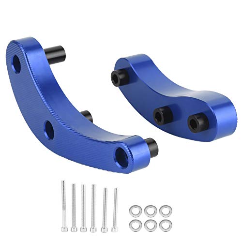STARRYPXL MOTOR CASE Slider Crash Protection Pad Cover CNC Aluminium -Legierung S1000RR 2019 2020 Schwarzes Dauerhaftes Design Ideales Motorradsicherheitszubehör (Blue) von Starrypxl