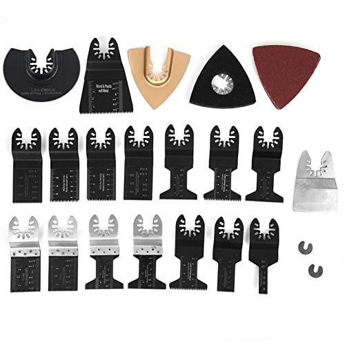 STARRYPXL Oszillierende Sägenblätter 26pcs hoher Kohlenstoffstahl Schneiden polierender Multitool -Holz Plastik PVC Vielseitige dauerhafte Präzisionswerkzeuge STARRYPXL Oszillierende Sägenblätter 26pcs hoher Kohlenstoffstahl Schneiden polierender Multitool -Holz Plastik PVC Vielseitige dauerhafte Präzisionswerkzeuge von Starrypxl