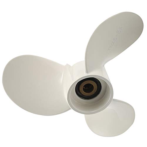 STARRYPXL Outboard Motor Propeller 7 1/2 x 8 BA 3 Blades Aluminium 4HP 5 PS Langlebige effiziente Leistung Ideales Bootszubehör von Starrypxl