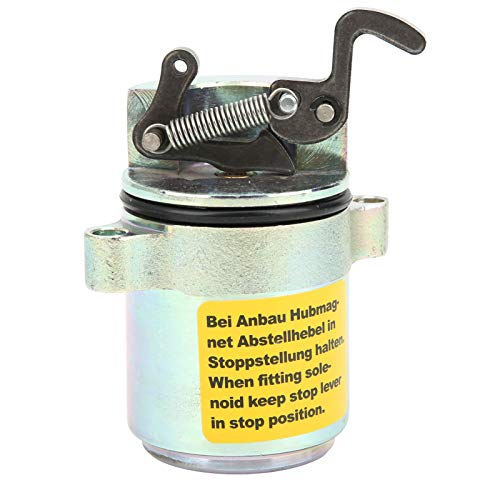 STARRYPXL STRADDOWN MAGENOID VENTIL DEUTZ MOTOR VORSCHAFTS -STOP STOPS 0427 2733 12V lebige effiziente Leistung für zuverlässige Motormanagement- und Notstoppszenarien von Starrypxl