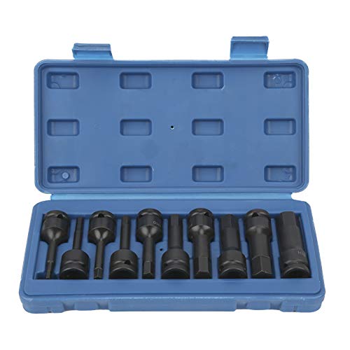 STARRYPXL -Sockelschraubendreher -Bit 10pcs 1/2 -Zoll -Quadratantrieb H5 H19 Langable Impact Wrax Reparaturwerkzeug Vielseitiger Gebrauch STARRYPXL -Sockelschraubendreher -Bit 10pcs 1/2 -Zoll -Quadratantrieb H5 H19 Langable Impact Wrax Reparaturwerkzeug Vielseitiger Gebrauch von Starrypxl
