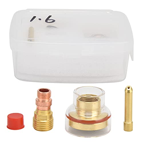 STARRYPXL TIG -Schweißkit 1,6 mm Glasbecher Collet Düse Argon Torch WP 17 18 26 Langlebige effiziente Präzisionsschweißen STARRYPXL TIG -Schweißkit 1,6 mm Glasbecher Collet Düse Argon Torch WP 17 18 26 Langlebige effiziente Präzisionsschweißen von Starrypxl