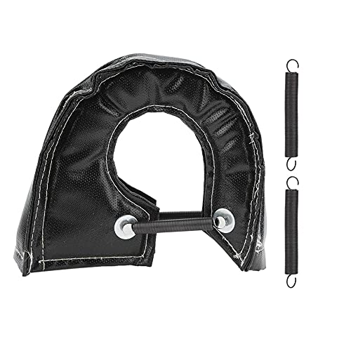 STARRYPXL TURBO Decke Thermal Wärmeschild T3 T25 T28 GT25 GT35 Turbolader Schwarz Hochleistungsdämmung Langlebiger Abdeckung für verbesserte Motoreffizienz und Schutz von Starrypxl