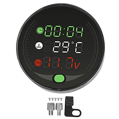 STARRYPXL Universal LED Digitale Anzeige Motorradwassertemperaturmessgerät 9‑24V USB wiederaufladbare Zeitspannung Genauige Überwachung für lange Fahrten und effiziente Leistung STARRYPXL Universal LED Digitale Anzeige Motorradwassertemperaturmessgerät 9‑24V USB wiederaufladbare Zeitspannung Genauige Überwachung für lange Fahrten und effiziente Leistung von Starrypxl
