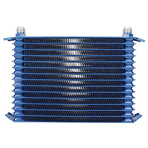 STARRYPXL Vehikel Universal Oil Air Con Condenser Modifikation Aluminiumlegierung Zubehör 15 Zeilen erweiterte Kühlleistung für Automobilanwendungen (13 rows) von Starrypxl