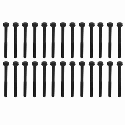 STARRYPXL -Zylinderkopfschrauben 26pcs 3927063 Set Kit 1998-2019 Langlebige Motorbefestigungen Hochleistungs -Austausch von Starrypxl