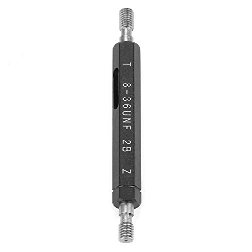 Stahl -Gage -Gewinde -Stecker 2B Standard US -Einheiten Präzisionsmesswerkzeug für die interne Gewindegröße Inspektionslager Stahl 15 39g (8-36c) von Starrypxl