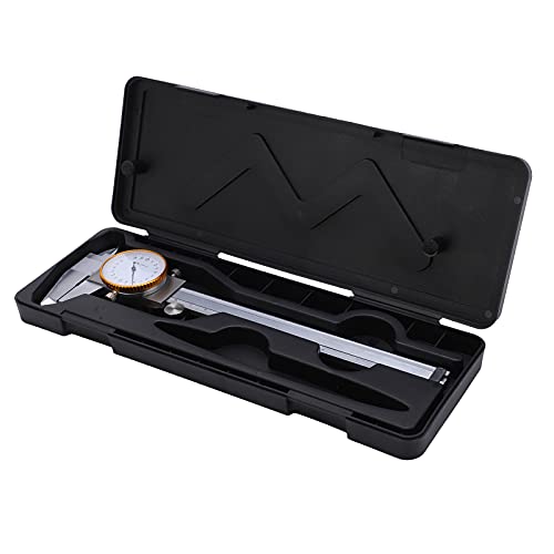 Stahl Stoßdichtungssicherer Vernier -Bremssattel 150 mm Ziff mit Tiefenstab einstellbares Silber zur Präzisionsmessung von Starrypxl