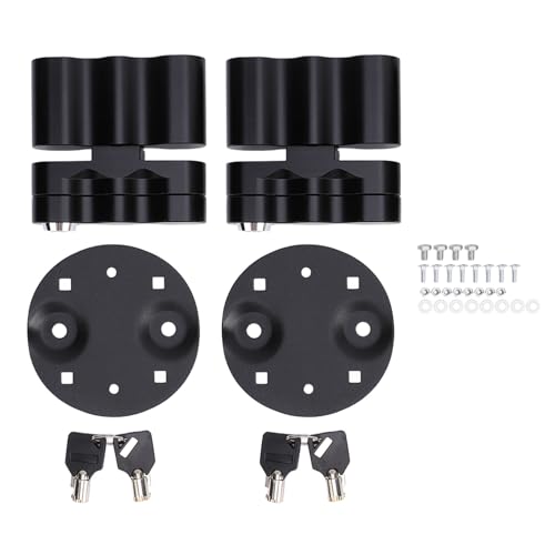 Starr ypxl Gas kann Schloss RX DLX PM T Style Griff Verbesserte Sicherheit Wasser packung Halterung Schlüssels chloss 2 Sets Sichere Speicher lösung Outdoor-Abenteuer (With Key Lock) von Starrypxl