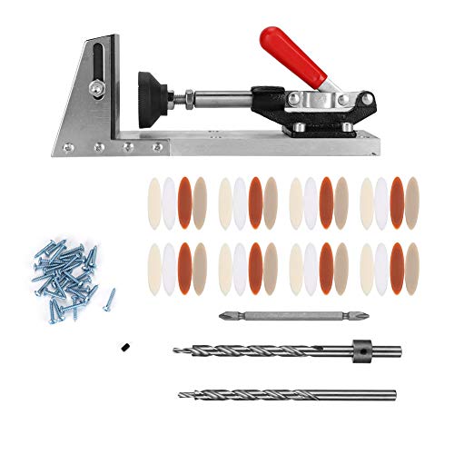 Starr ypxl Holz bearbeitung Schräg bohrloch Bohr schelle Set 5 Stück verstellbare abgewinkelte Gelenke Zimmerer Werkzeug für präzise Tischlerei von Starrypxl