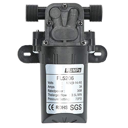 Starr ypxl Mikro membran pumpe DC 12V 36W Wasser Priming Sprayer Industrielles Lackier werkzeug Hochleistungs-lebiges kompaktes Design Ideal Hausgarten Automobil anwendungen von Starrypxl