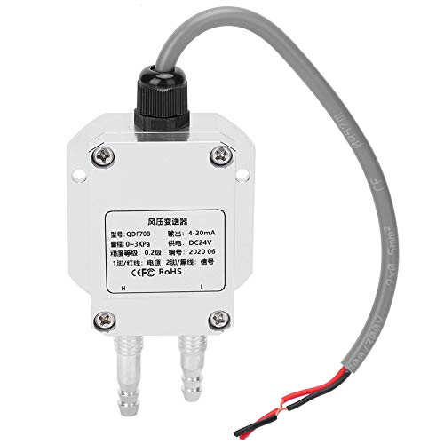 Starr ypxl Winddruck Sender 4 20mA DC24V 0,5 Kpa Silber Mikro elektronische Komponente Ideale industrielle Anwendungen (0.3 Pants) von Starrypxl