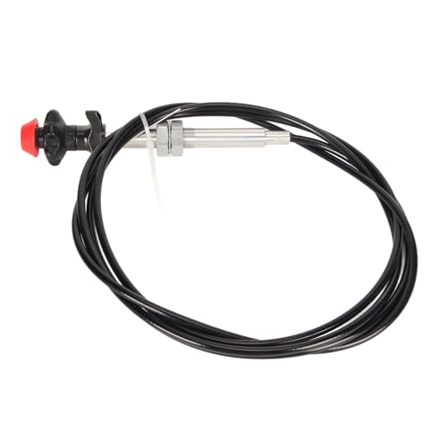 Starrypxl Control Cable 55204 2 Inch 10 Feet Length Black Knob Multipurpose Universal Car Truck Industrial Use Starrypxl Control Cable 55204 2 Inch 10 Feet Length Black Knob Multipurpose Universal Car Truck Industrial Use von Starrypxl