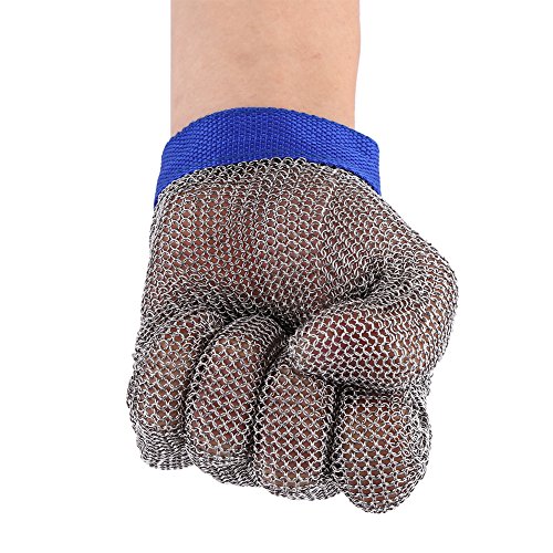 Starrypxl Edelstahl geschnittenem Widerstandshandschuh Anti -Cut -Metzger -Proof -Schutz für Fleischverarbeitung Industriekonstruktion Lebensmittelsicherheit Werkzeugmaterial 304 von Starrypxl