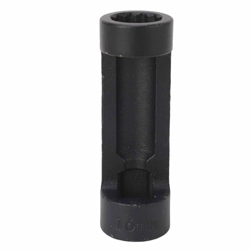 Starrypxl Federbeinmutter-Steckschlüssel, 12 Punkte, 81 mm, hochfest, effizientes Federbein-Entfernungswerkzeug, universell passend für Autos, 16 mm, 0,63 Zoll, langlebig, (16mm) von Starrypxl